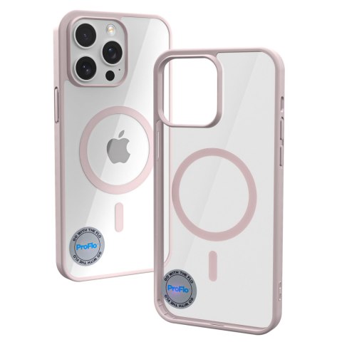 ETUI DO IPHONE 11 PRO PUDROWY RÓŻ DO MAGSAFE PRZEZROCZYSTE CASE RÓŻOWE