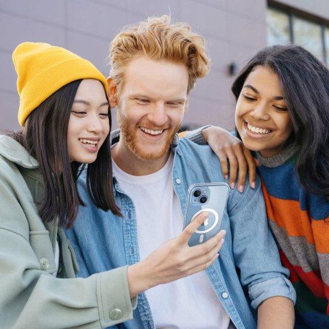 Etui do iPhone 13 Transparentne do MagSafe Wzmocnione Case Obudowa