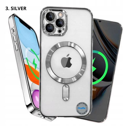 Etui Case do iPhone 12 Pro 6,1" do MagSafe ZŁOTE Case ZŁOTY ochrona aparatu