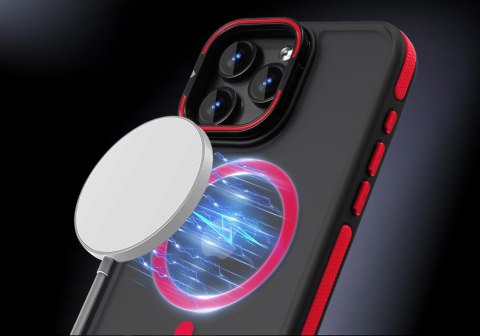 Etui do iPhone 15 Pro do MagSafe Czerwone Sportowe Case Czerwony Pokrowiec Etui do iPhone 15 Pro do MagSafe Czerwone Sportowe Case Czerwony Pokrowiec