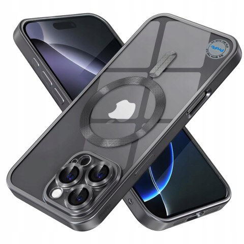 Etui do iPhone 16 Pro kolor Czarny do MagSafe Ochrona Aparatów Czarne Etui do iPhone 16 Pro kolor Czarny do MagSafe Ochrona Aparatów Czarne