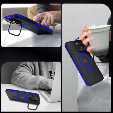 Etui ProFlo do iPhone 16 Pro do MagSafe Niebieskie Sportowe Case Niebieski