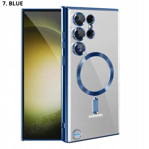 Etui do SAMSUNG S25 ULTRA Złote do MagSafe Case Złoty Ochrona Aparatu