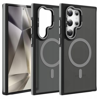 Etui do Samsung S25 Ultra do MagSafe Sportowe Szare Case Szary