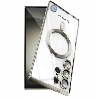 Etui do Samsung S25 Ultra do MagSafe kolor Tytan Naturalny bezbarwny