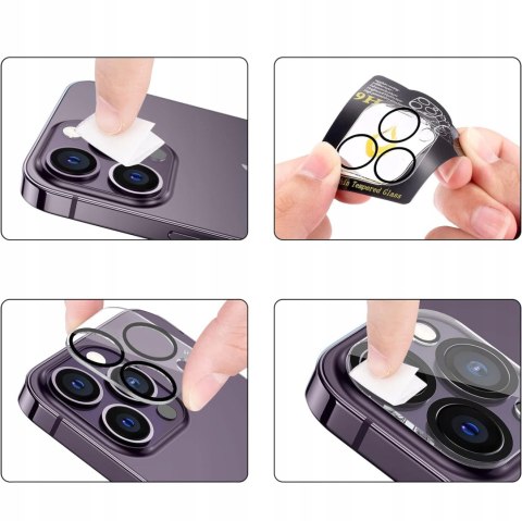 Szkło na aparat do iPhone 16 Pro Max - Ochrona Aparatu