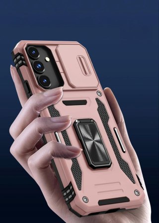 Etui ProFlo do Samsung A36 / A56 Różowe z Podstawką Zamykana Pancerne