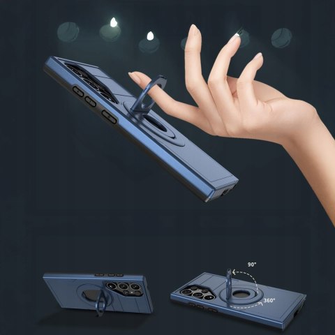 Etui ProFlo do Samsung S24 Ultra do MagSafe Pancerne Case Niebieski