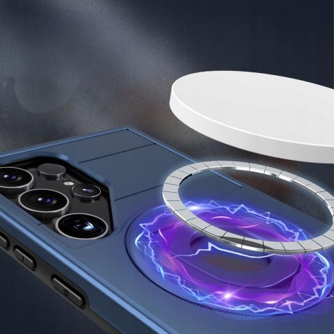 Etui ProFlo do Samsung S24 Ultra do MagSafe Pancerne Case Niebieski