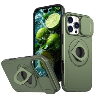 Etui ProFlo do iPhone 16 Pro Max do MagSafe Pancerne Podstawa Zielone Case