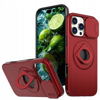 Etui ProFlo do iPhone 16 Pro do MagSafe Pancerne Podstawa Czerwone Case