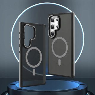 Etui do Samsung S24 Ultra do MagSafe Sportowe Szare Case Szary