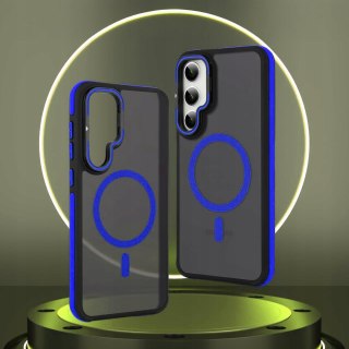 Etui do Samsung S24 do MagSafe z Podstawką Niebieskie Sportowe Niebieski