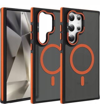 Etui do Samsung S25 Ultra do MagSafe Pomarańczowe Case Pomarańczowy