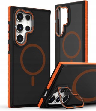 Etui do Samsung S25 Ultra do MagSafe Pomarańczowe Case Pomarańczowy