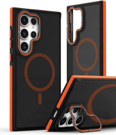 Etui do Samsung S25 Ultra do MagSafe Pomarańczowe Case Pomarańczowy