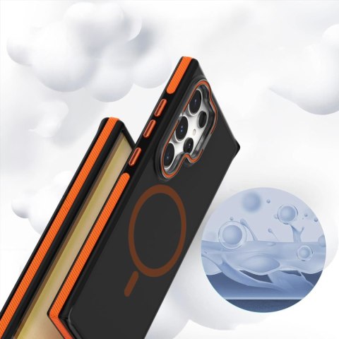 Etui do Samsung S25 Ultra do MagSafe Pomarańczowe Case Pomarańczowy