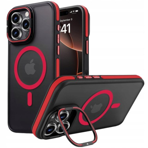 Etui do iPhone 14 Pro Max do MagSafe Czerwone Sportowe Czerwony