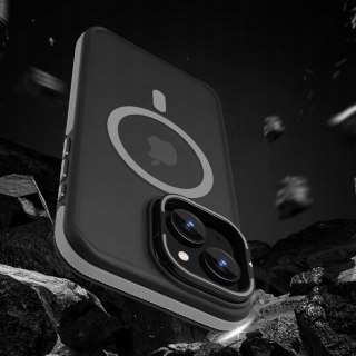 Etui do iPhone 14 do MagSafe Podstawka Szare Sportowe Case Szary Pokrowiec