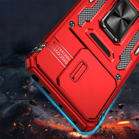 Etui do Xiaomi Redmi Note 13 Pro 4G Czerwone Pancerne Wojskowe