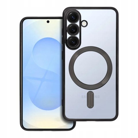 Etui do SAMSUNG S25 Czarne do MagSafe Case Czarny Ochrona Aparatu