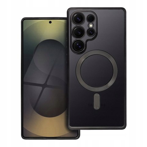 Etui do SAMSUNG S25 ULTRA Czarne do MagSafe Case Czarny Ochrona Aparatu