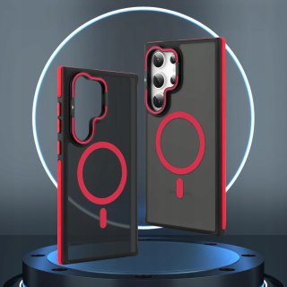 Etui do Samsung S24 Ultra do MagSafe Czerwone Case Czerwony Sportowe