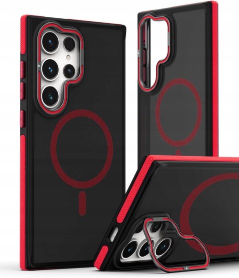 Etui do Samsung S24 Ultra do MagSafe Czerwone Case Czerwony Sportowe