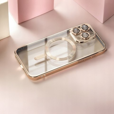 Etui do iPhone 16 Pro Max Złote do MagSafe Case Złoty Ochrona Aparatów