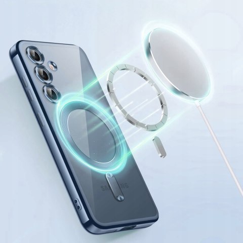 Etui Case ProFlo do SAMSUNG S25 Jasny Niebieski do MagSafe Ochrona Aparatu