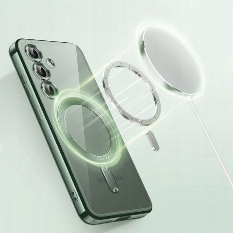 Etui Case ProFlo do SAMSUNG S25 Jasny Zielony do MagSafe Ochrona Aparatu