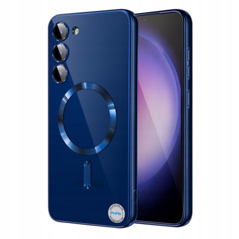 Etui ProFlo do SAMSUNG S25+ Plus Granatowy do MagSafe Ochrona Niebieski