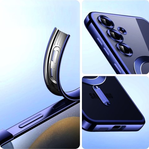 Etui ProFlo do SAMSUNG S25+ Plus Granatowy do MagSafe Ochrona Niebieski