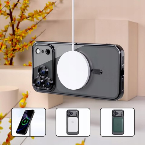 Etui ProFlo do iPhone 17 Pro Max do MagSafe Magnetyczne Czarne Case