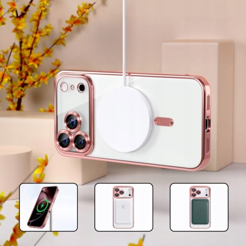 Etui ProFlo do iPhone 17 Pro Max do MagSafe Różowe Ochrona Aparatu