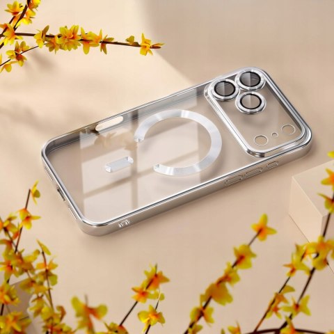 Etui ProFlo do iPhone 17 Pro Max do MagSafe Srebrne Ochrona Aparatu