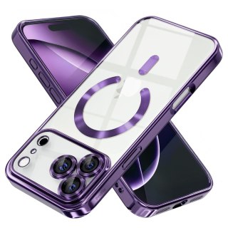 Etui ProFlo do iPhone 17 Pro do MagSafe Fioletowe Ochrona Aparatu Fioletowy