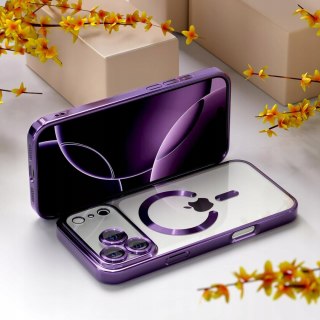 Etui ProFlo do iPhone 17 Pro do MagSafe Fioletowe Ochrona Aparatu Fioletowy
