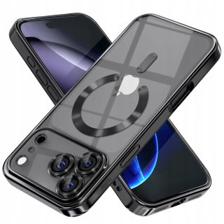 Etui ProFlo do iPhone 17 Pro do MagSafe Magnetyczne Czarne Case Czarny