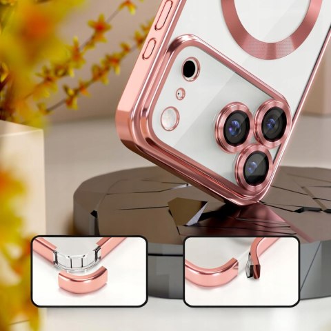 Etui ProFlo do iPhone 17 Pro do MagSafe Różowe Ochrona Aparatu