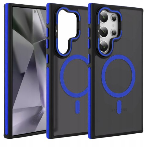 Etui do Samsung S24 Ultra do MagSafe Sportowe Niebieskie Case Niebieski