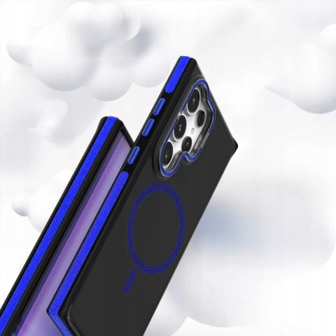 Etui do Samsung S24 Ultra do MagSafe Sportowe Niebieskie Case Niebieski