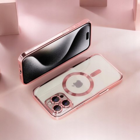 Etui do iPhone 16 Pro 6,3" do MagSafe Różowe Rose Gold Case Różowy