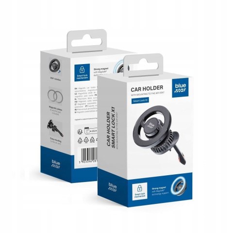 Uchwyt samochodowy do MagSafe przykręcany do kratki -SMART LOCK Magnetyczny