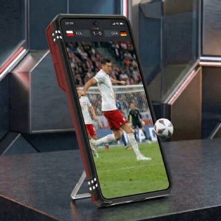 Case do Samsung Galaxy S26 Ultra Czerwony Pancerny Etui z podstawką Obudowa