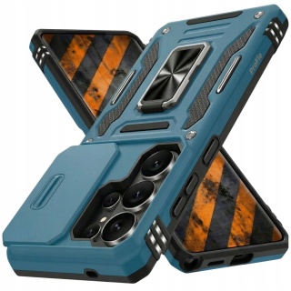 Case do Samsung Galaxy S26 Ultra Jasnoniebieski Pancerny Etui z podstawką