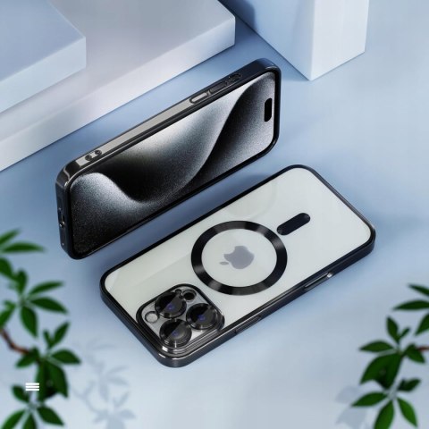 Etui ProFlo do iPhone 16 Pro Max do MagSafe Czarne Ochrona Aparatu