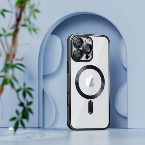 Etui ProFlo do iPhone 16 Pro Max do MagSafe Czarne Ochrona Aparatu