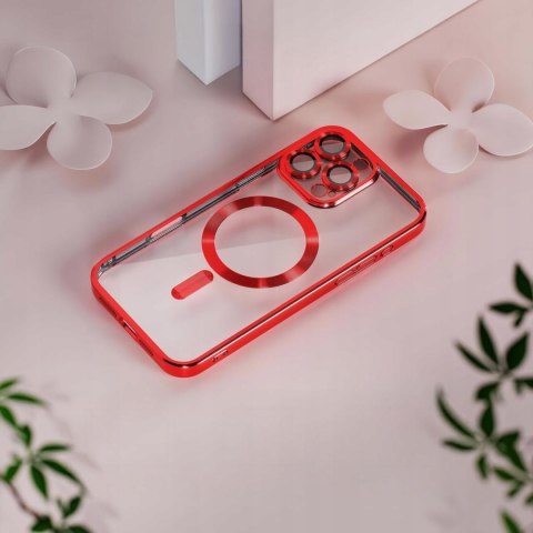 Etui ProFlo do iPhone 16 Pro Max do MagSafe Czerwone Ochrona Aparatu Case