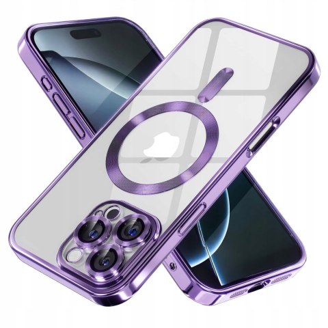 Etui ProFlo do iPhone 16 Pro Max do MagSafe Fioletowe Ochrona Aparatu